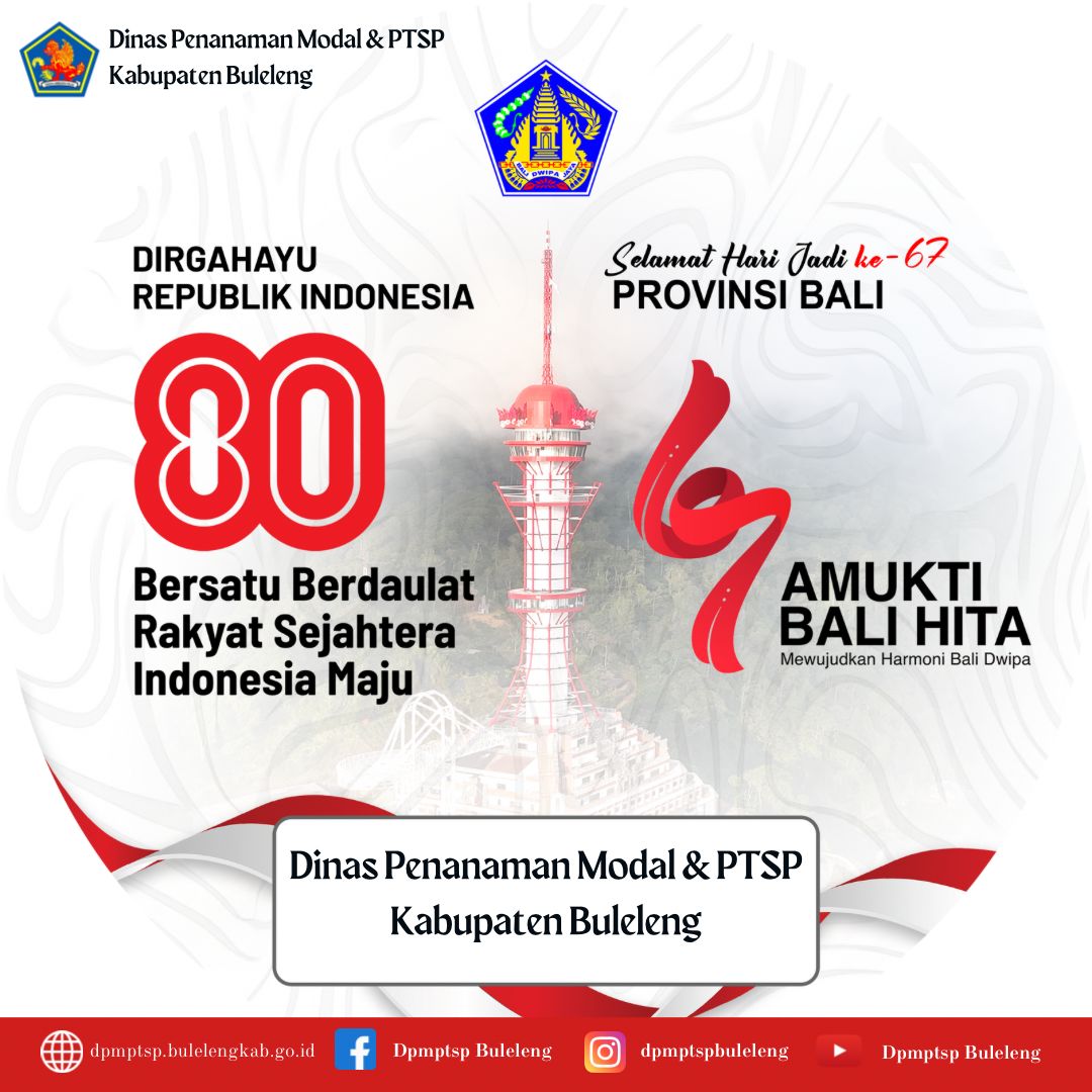 Selamat HUT Provinsi Bali ke-67