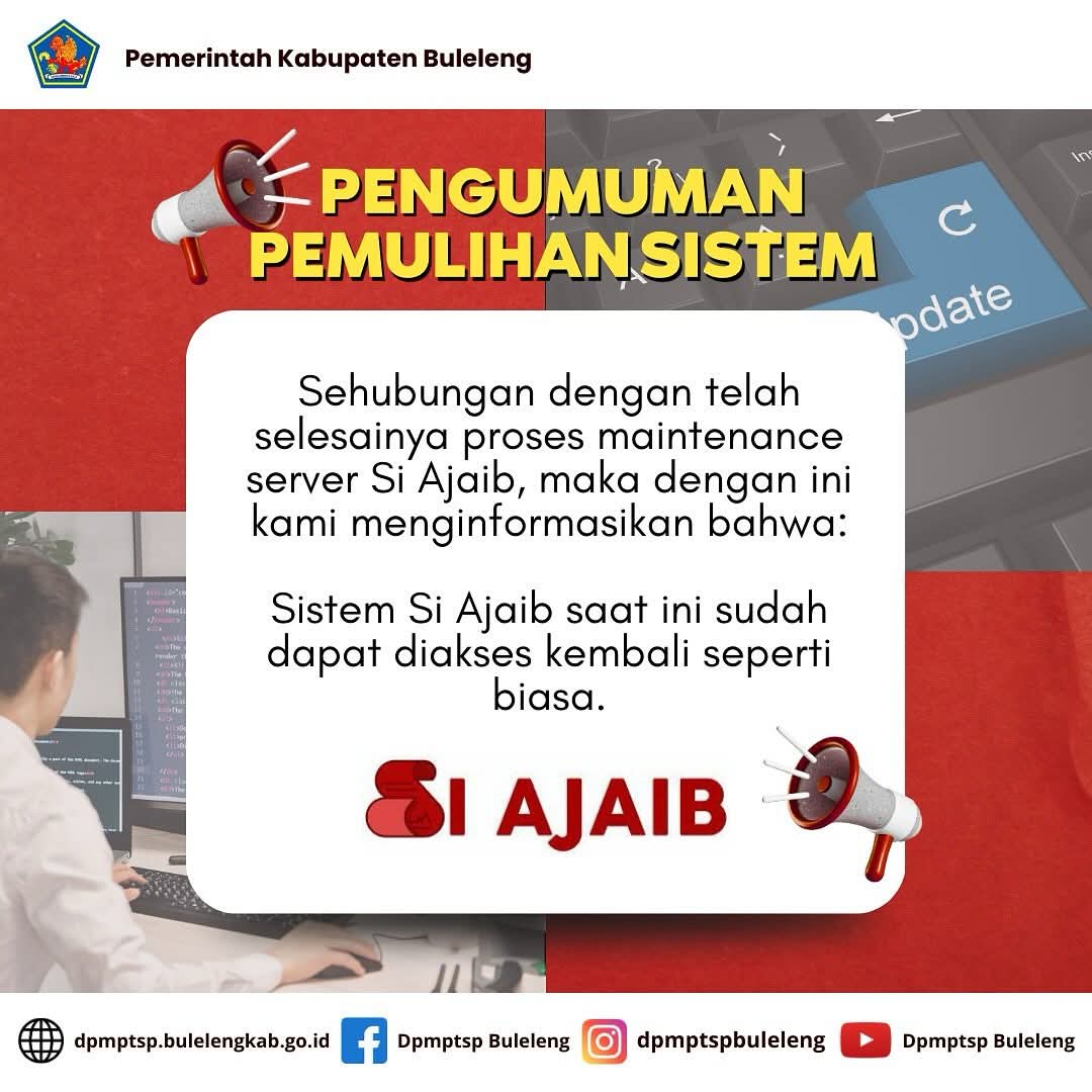 Siajaib Sudah Dapat Diakses Kembali
