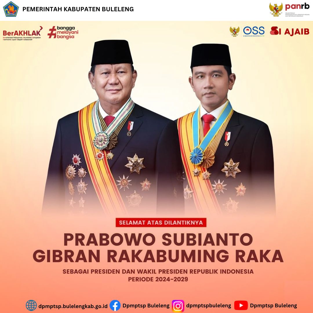 Selamat atas Dilantiknya