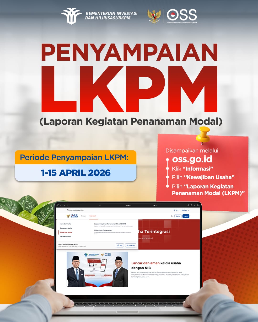 Penyampaian LKPM