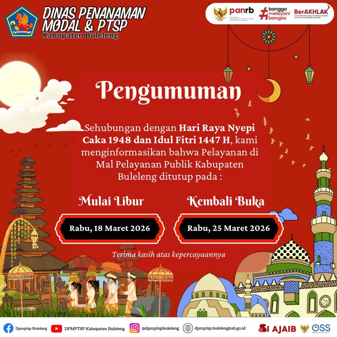 Pengumuman Pelayanan 
